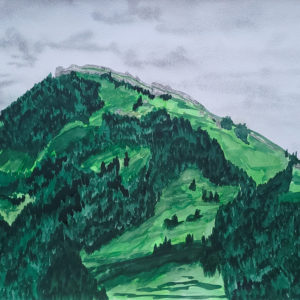 Les petites roches vue depuis la Colande