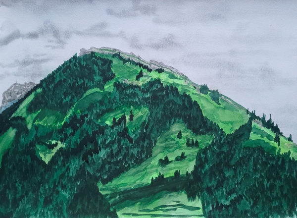 Les petites roches vue depuis la Colande