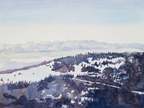 Mont de Baulmes et Alpes