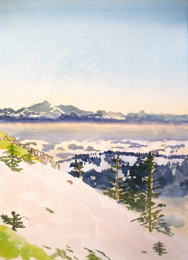 Sous la croix du cochet