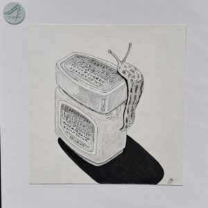 "Glissant" - dessin original